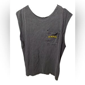 VINTAGE CAMEL CIGARETTE MOTORCYCLE TANK TOP